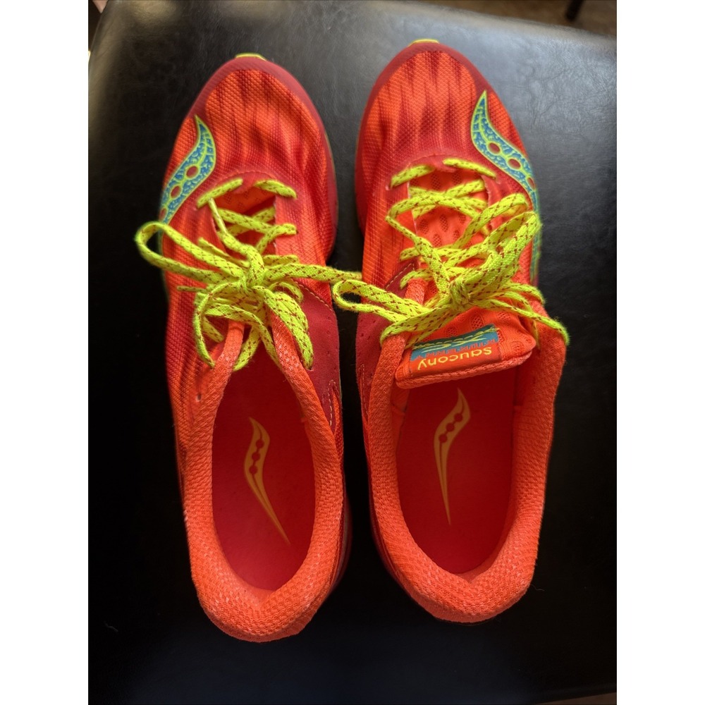 Saucony Kilkenny XC5 Running Shoes Womens Sz 10 Orange Track Field Cross Country